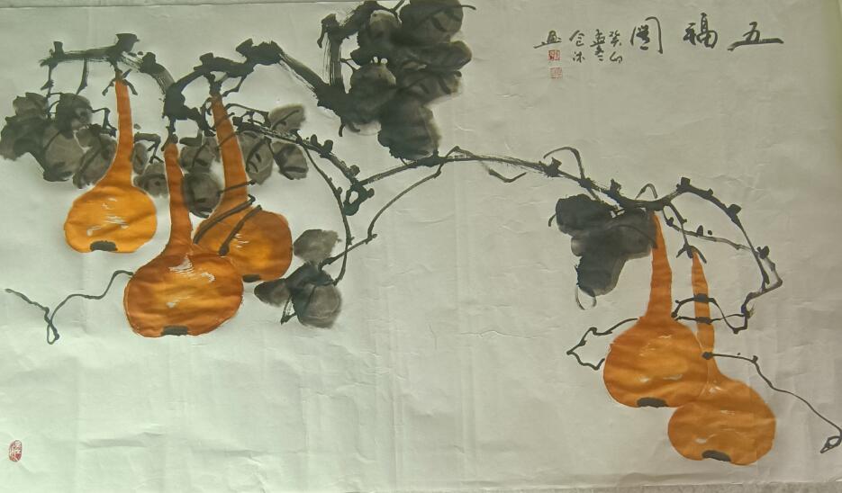 仓沐老师国画作品