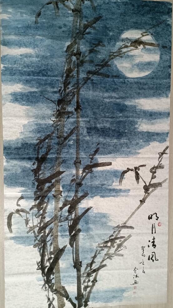 仓沐老师国画作品